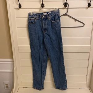 vintage calvin klein high rise mom jeans